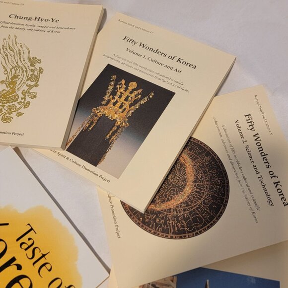 SOLD x7 Korean Spirit&Cultural Project Vol 1-7 TASTE OF KOREA King Sejong WONHYO - Picture 5 of 11